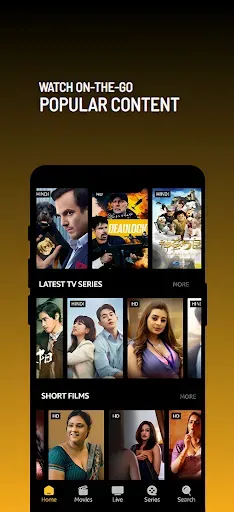 Скриншот 2 — Picasso: Live TV, Movie & Show