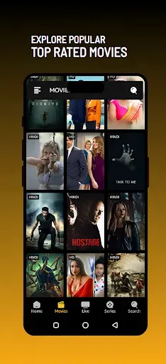 Скриншот 3 — Picasso: Live TV, Movie & Show