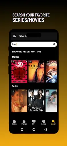 Скриншот 5 — Picasso: Live TV, Movie & Show