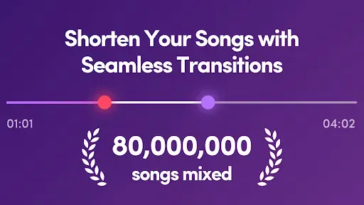 Скриншот 1 — Oﬀtrack: the AI DJ app