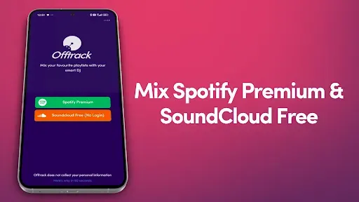 Скриншот 2 — Oﬀtrack: the AI DJ app