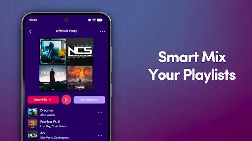 Скриншот 3 — Oﬀtrack: the AI DJ app