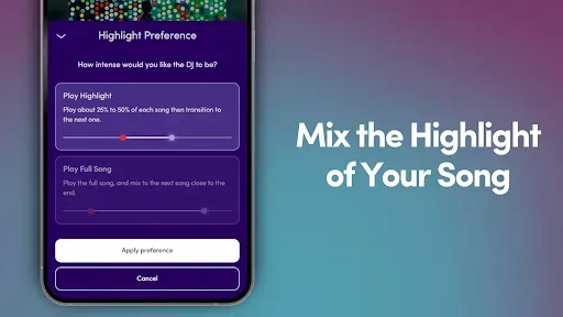Скриншот 5 — Oﬀtrack: the AI DJ app