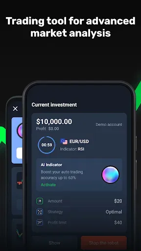 Скриншот 1 — Flex Matix - Trading Bot