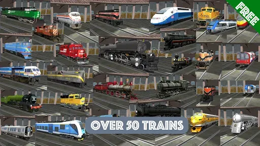 Скриншот 1 — Train Sim Pro
