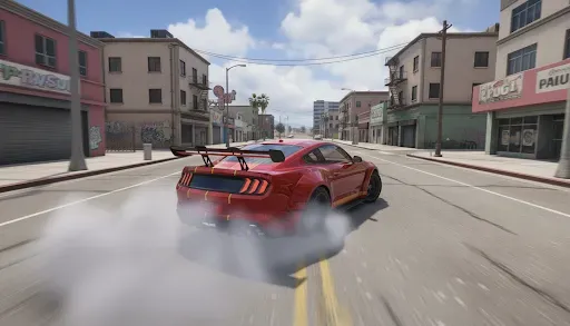 Скриншот 1 — City Car Driving Drift & Race