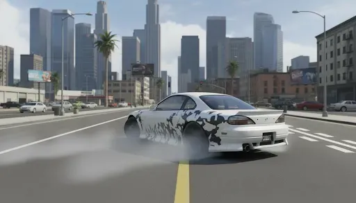Скриншот 6 — City Car Driving Drift & Race