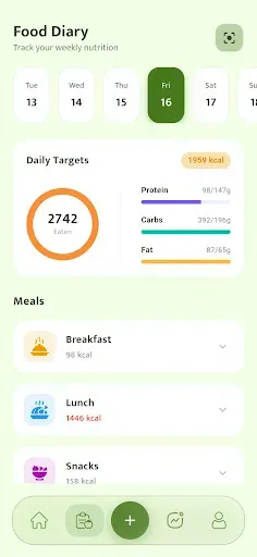 Скриншот 2 — Ai Calorie Counter
