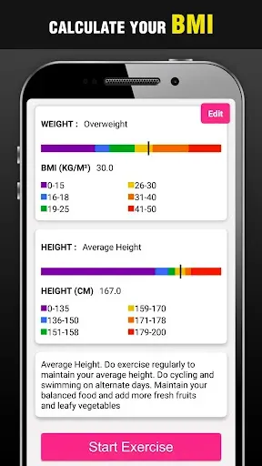 Скриншот 5 — Height Increase Exercises App