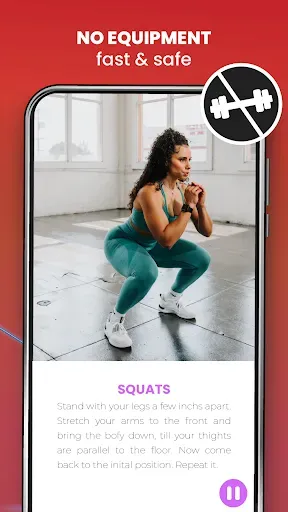 Скриншот 3 — Buttocks Workout: Hips Workout