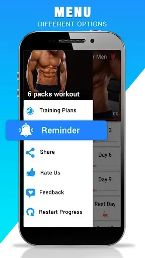 Скриншот 5 — Abs Workout for Men - Six Pack