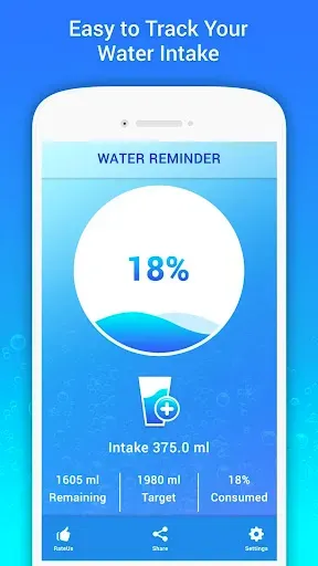 Скриншот 3 — Drink Water Tracker & Reminder