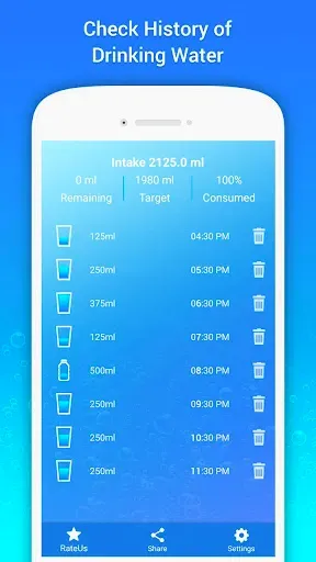 Скриншот 5 — Drink Water Tracker & Reminder