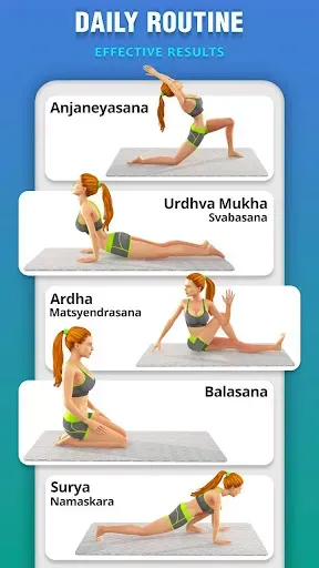 Скриншот 3 — Yoga for Weight Loss, Workout