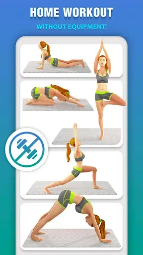 Скриншот 5 — Yoga for Weight Loss, Workout