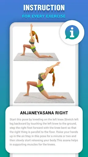 Скриншот 6 — Yoga for Weight Loss, Workout