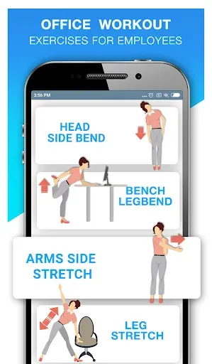 Скриншот 1 — Office Workout Exercises