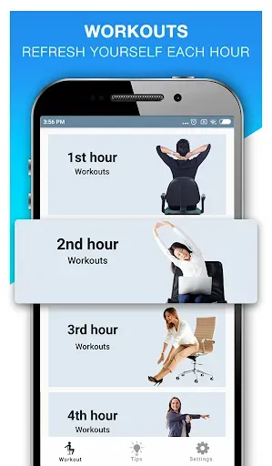Скриншот 2 — Office Workout Exercises