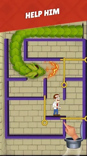 Скриншот 2 — Home Pin: Pull The Pin Puzzle