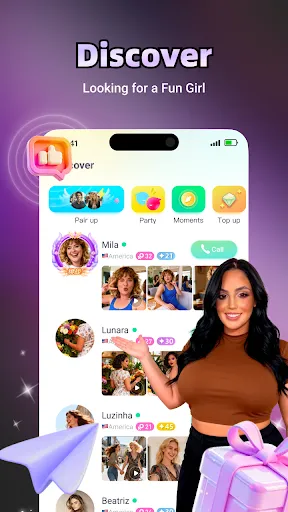 Скриншот 2 — LiveUp- Video Chat