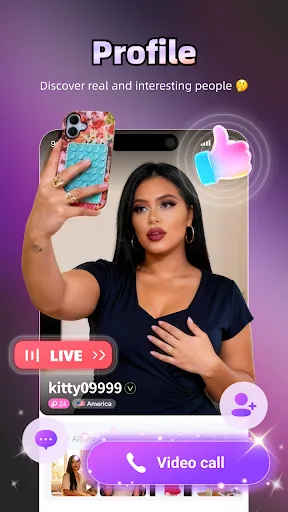 Скриншот 3 — LiveUp- Video Chat