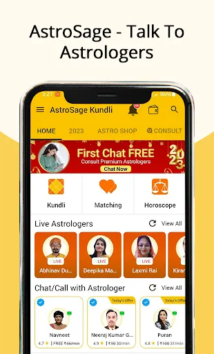 Скриншот 2 — AstroSage Kundli: AI Astrology