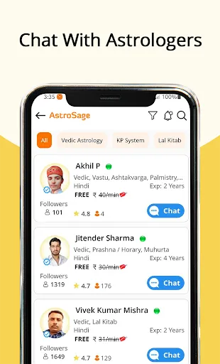 Скриншот 3 — AstroSage Kundli: AI Astrology