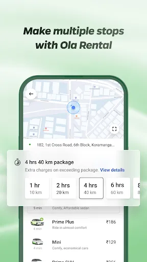 Скриншот 5 — Ola: Book Cab, Auto, Bike Taxi