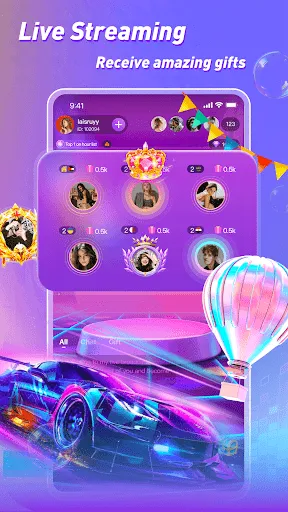 Скриншот 3 — Cocco - Party & Live Streaming