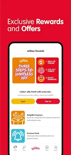 Скриншот 2 — Jollibee - Order & Rewards