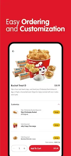 Скриншот 3 — Jollibee - Order & Rewards