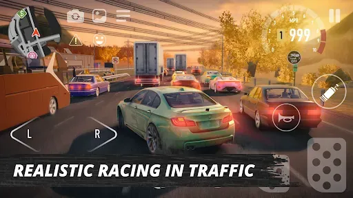 Скриншот 1 — CPM Traffic Racer