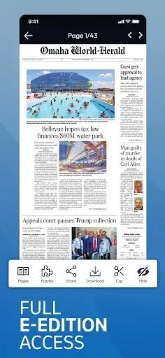 Скриншот 3 — Omaha World-Herald News App