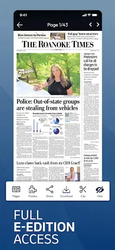 Скриншот 3 — The Roanoke Times
