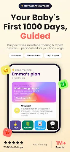 Скриншот 1 — Baby Leap: Baby Tracker, Diary