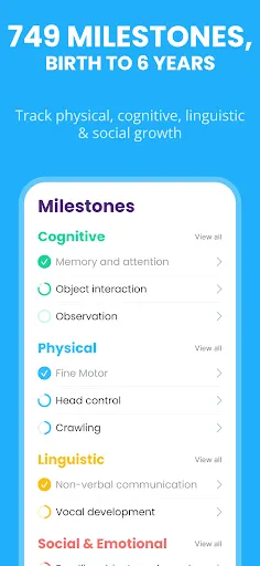 Скриншот 2 — Baby Leap: Baby Tracker, Diary
