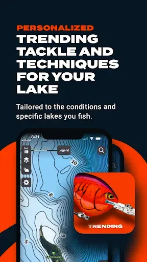 Скриншот 2 — Omnia Fishing: Spots & Maps