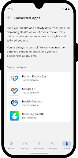 Скриншот 3 — OMRON connect