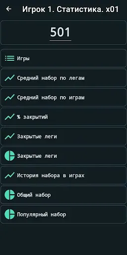 Скриншот 6 — Дартс Калькулятор