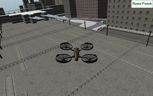 Скриншот 2 — Drone City Simulation 3D