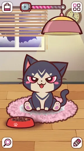 Скриншот 1 — KittCat Story : Cat Maker