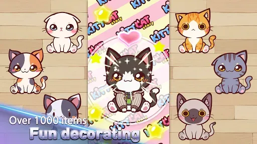 Скриншот 5 — KittCat Story : Cat Maker
