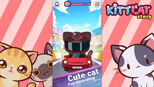 Скриншот 6 — KittCat Story : Cat Maker