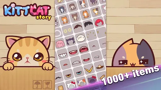 Скриншот 7 — KittCat Story : Cat Maker