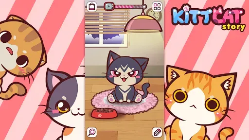 Скриншот 8 — KittCat Story : Cat Maker