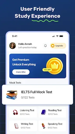 Скриншот 2 — IELTS Practice & Prep OneIELTS