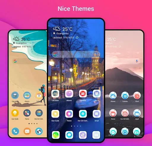 Скриншот 3 — One S25 Launcher - S25 One Ui