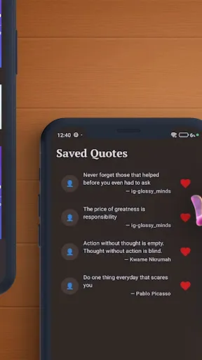 Скриншот 2 — Daily Quotes Motivation