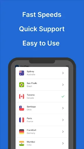 Скриншот 2 — Бесплатный VPN / ВПН - 1VPN