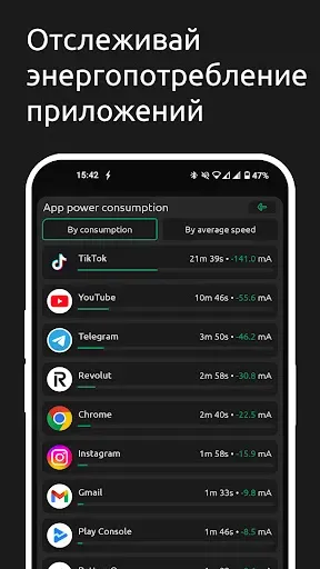 Скриншот 2 — Battery One: Батарея